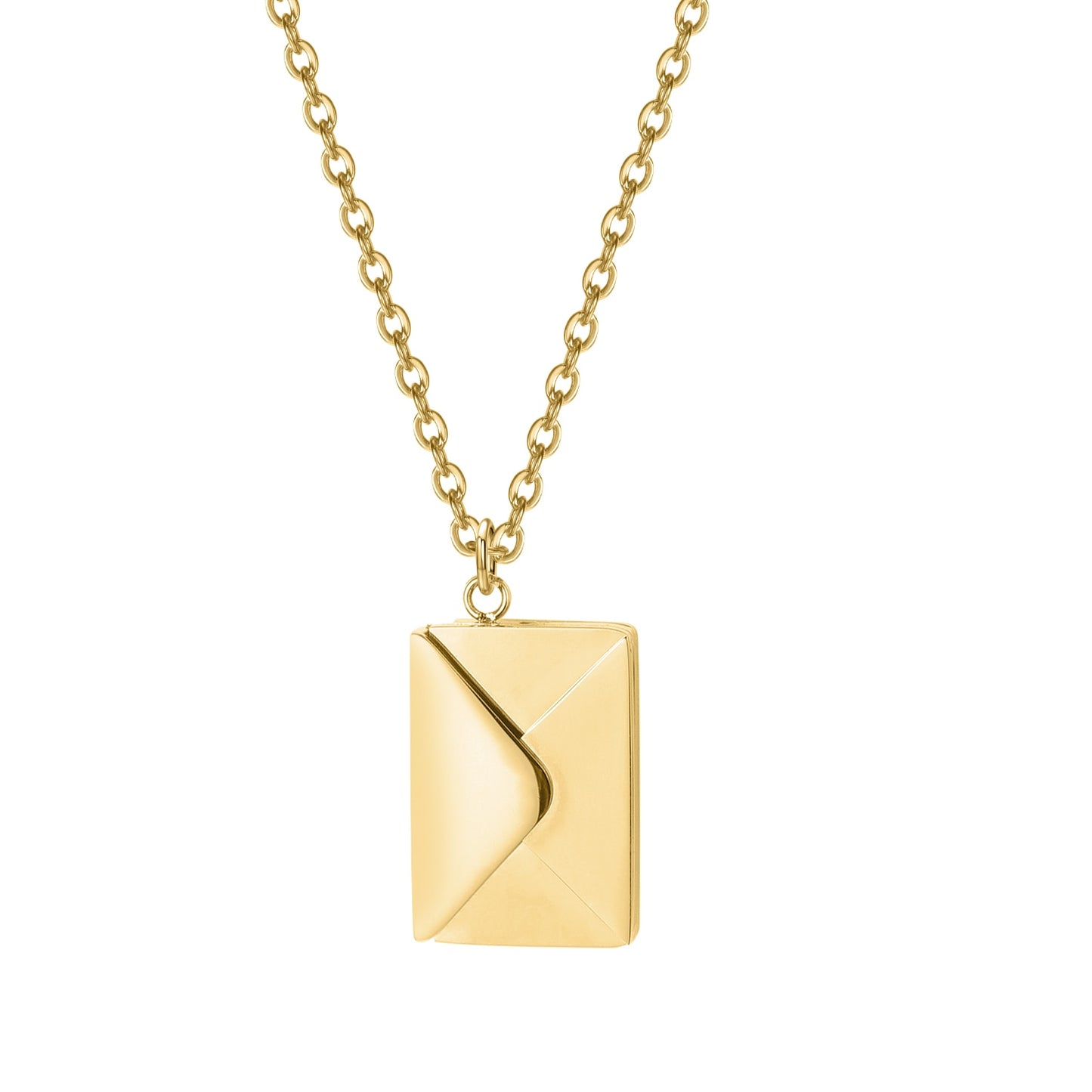 "Carrying Your Love With Me" -  Custom Envelope Necklace