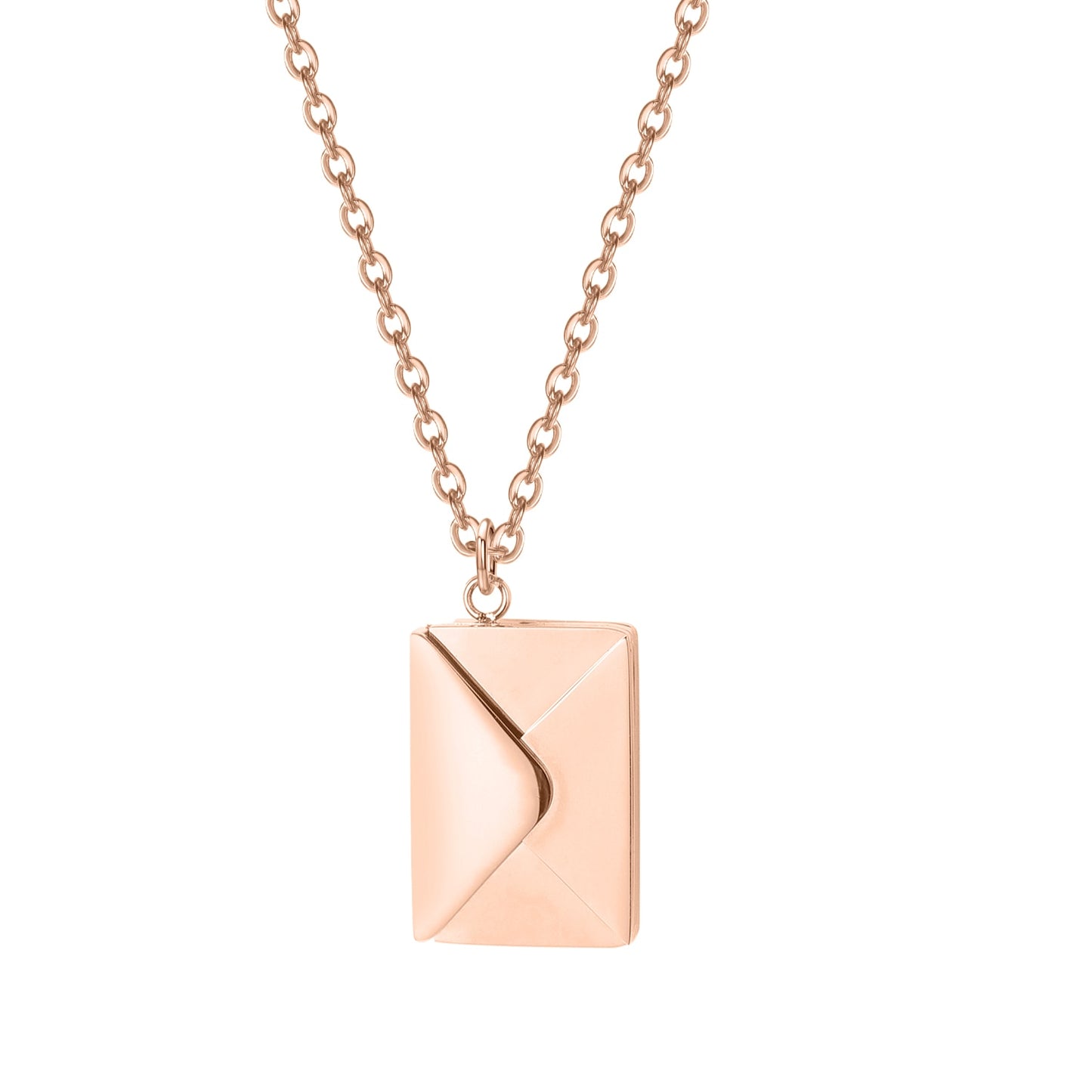 "Carrying Your Love With Me" -  Custom Envelope Necklace