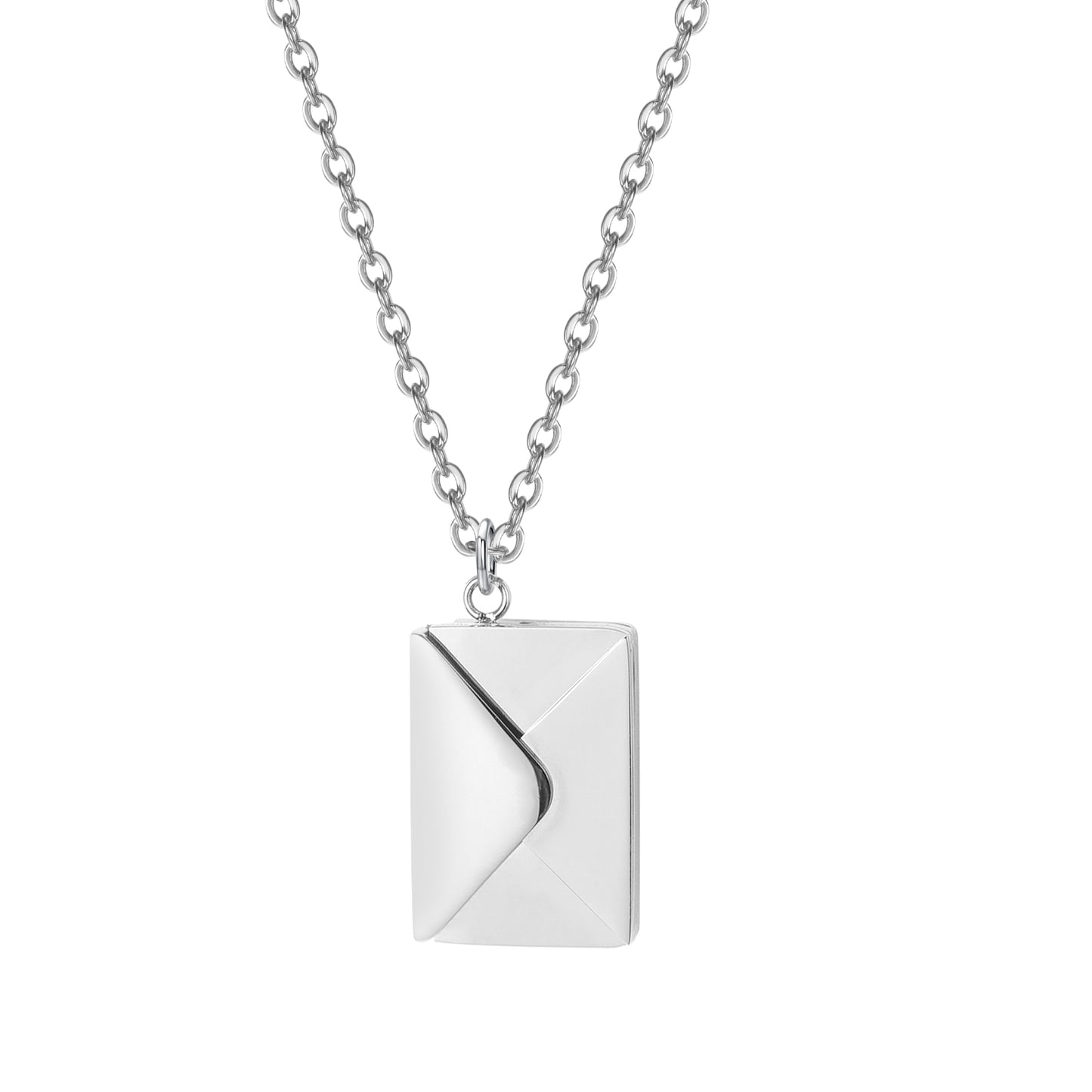 "Carrying Your Love With Me" -  Custom Envelope Necklace