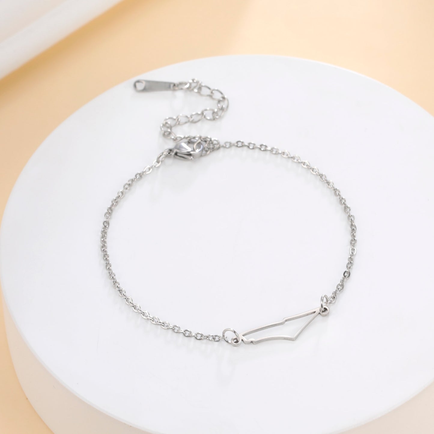 Palestine Map Bracelet