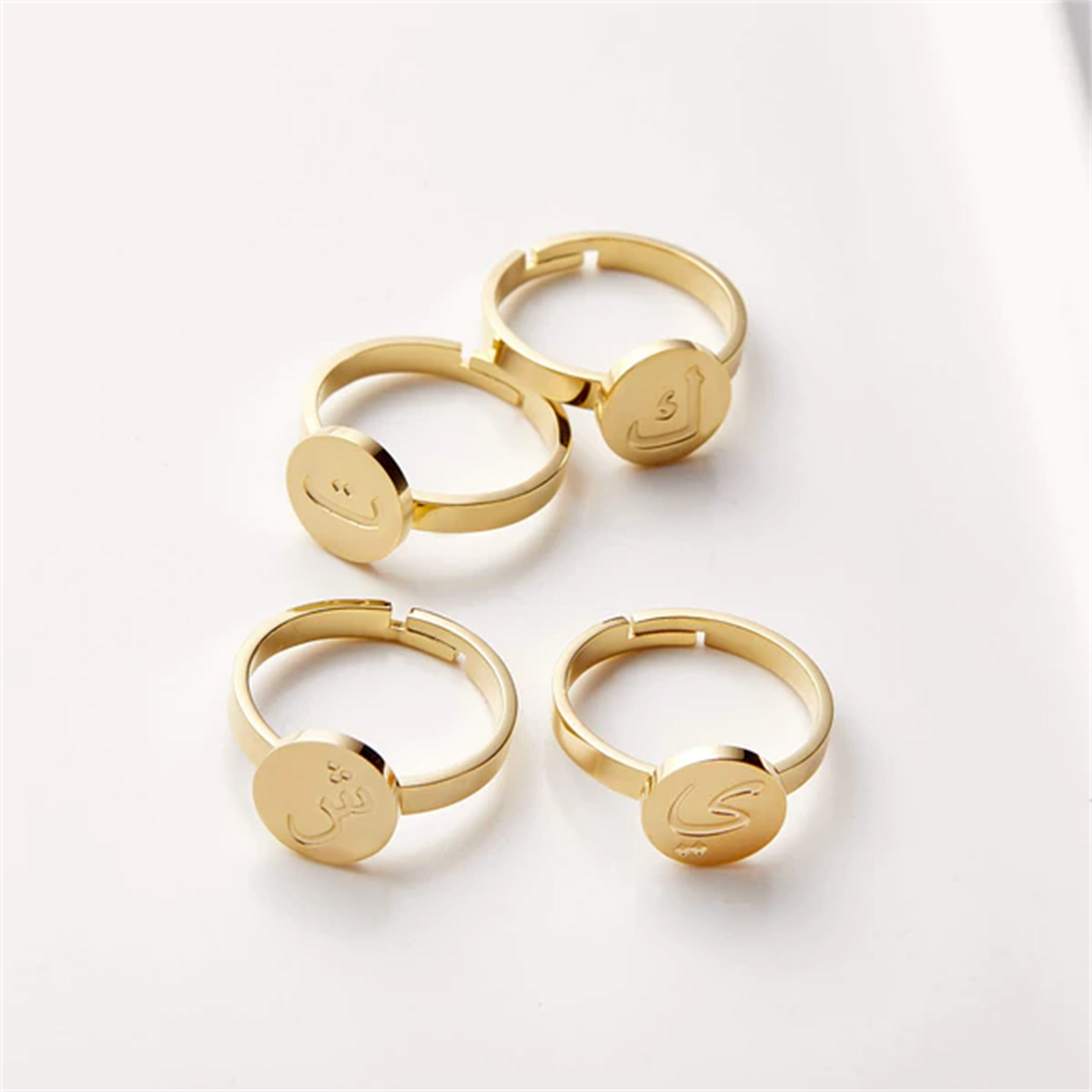 Custom Arabic Initial Ring